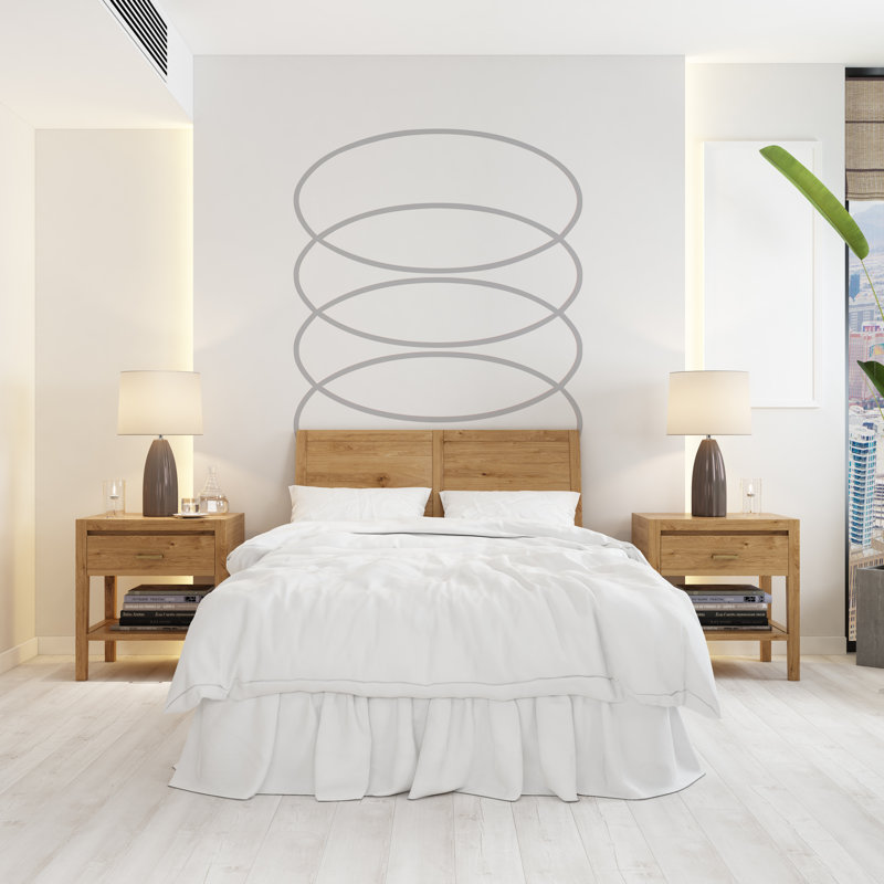 Adhésif décoratif Boho, autocollant de cercles de lit, adhésif mural Hedboard, autocollant mural arche, autocollant adhésif cercle, autocollant mural très grand lit arche 164LU