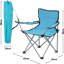 Kids Lightweight Folding Camping Chair – Portable Steel Frame Arm Chair With Carry Bag For Outdoor And Camping, Suitable For Ages 2 To 6 Years
