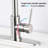 Stainless Steel Kitchen Faucet With Soap Dispenser In Brushed Nickel - To Scratches And Rust, Spot Finish, 1.8Gpm For Pull Down & Scratchproof, Rustproof, Spot- Hose-1433302913