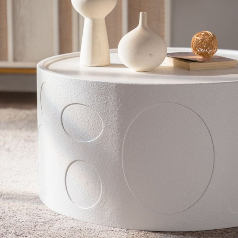 Round Coffee Table with sturdy base