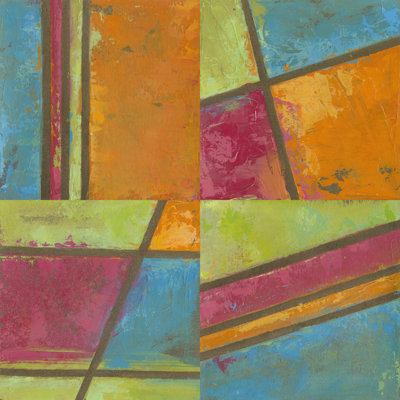 Paradise Abstract I by Megan Meagher - 1 Piece Wrapped Canvas Wall Art