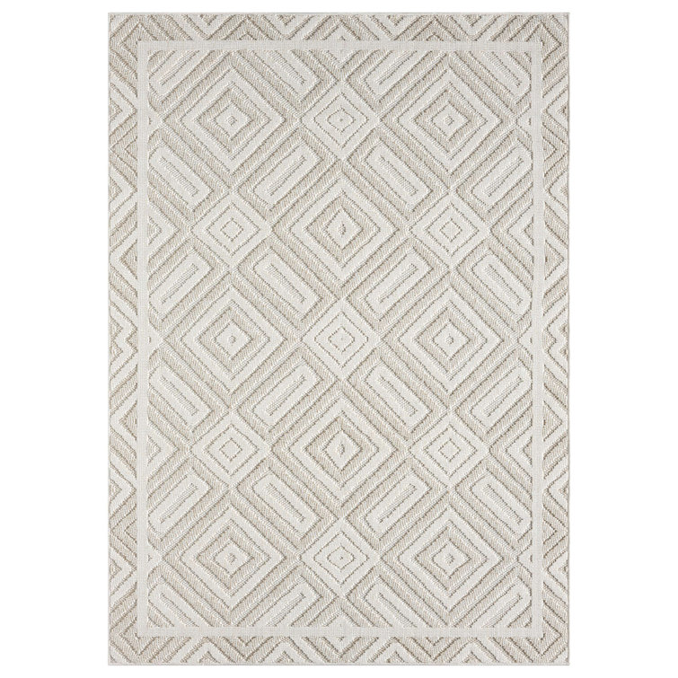 Crosshatch Power Loomed Indoor/Outdoor Rug