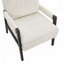Fauteuil d'appoint en chenille avec cadre en bois-1463573820