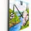 Horloge murale au printemps-790377467