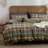 Muti-Color Modern Buffalo Washed Cotton Plaid Duvet Set-110352799-110352800