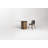 4 Quarter Round Marble Top Solid Wood Base Dining Table-90927567-90927565
