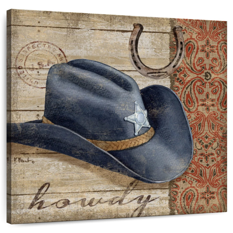 Wild West Hats I, H 30 po x l 30 po