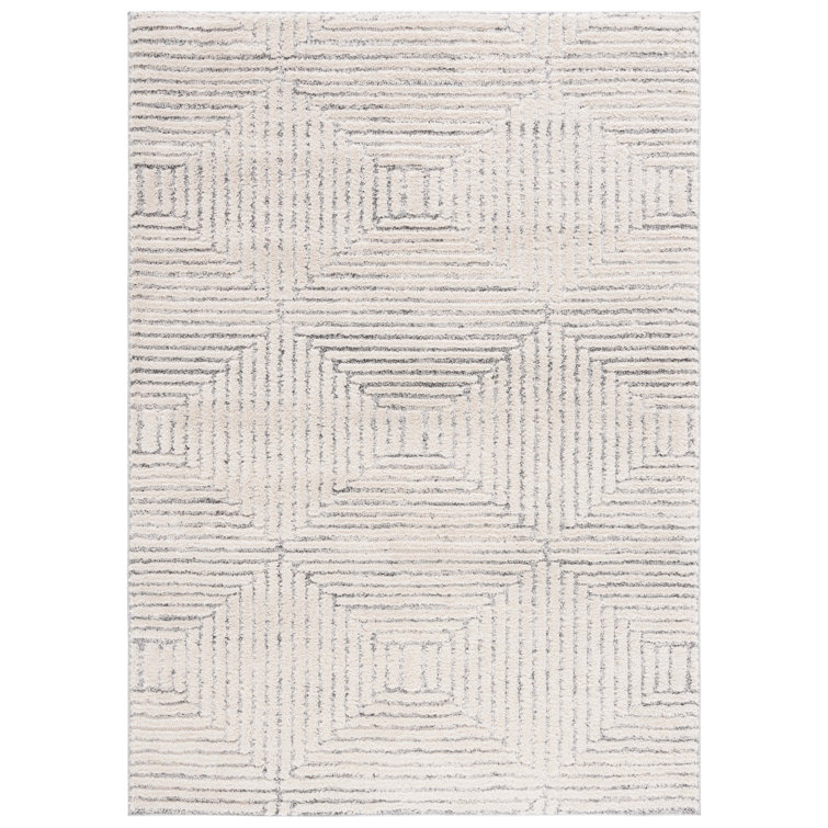 Safavieh Padding Martha Stewart Grey Area Rug; 4' x 6