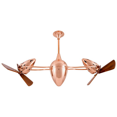 48" Ar Ruthiane 3 Blade Ceiling Fan