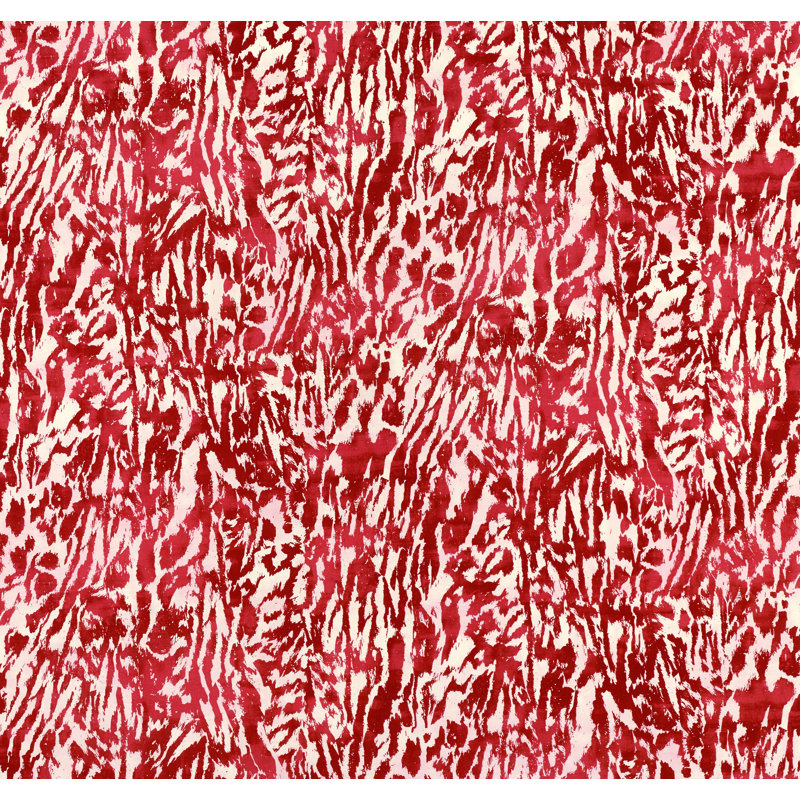Schumacher x Celerie Kemble Linen Fabric, Alizarin