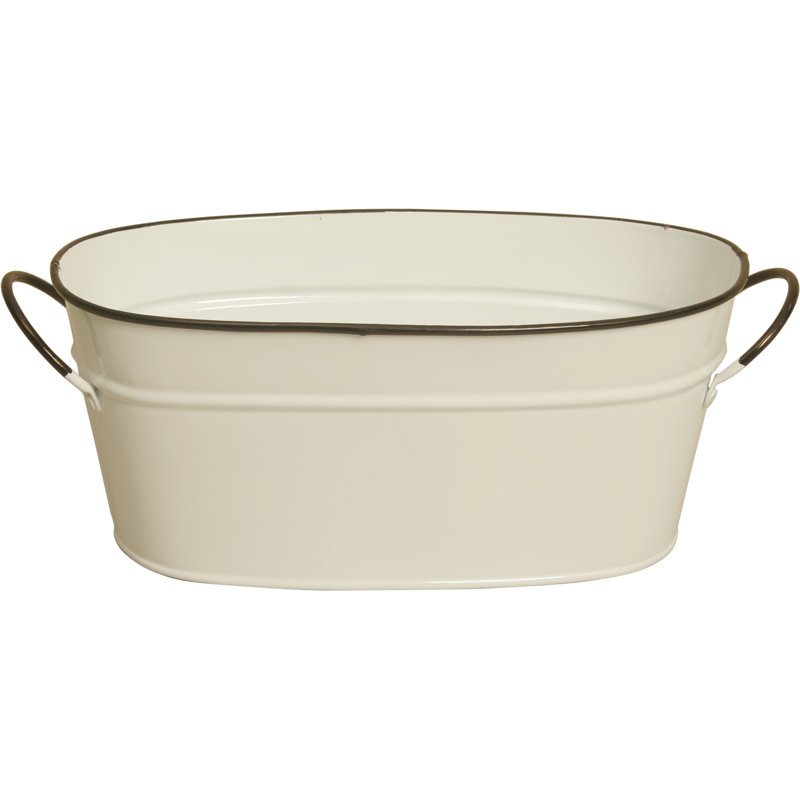 Pot à fleur Veltri, H 4 po x l 9 po x P 5 po