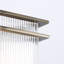 2 - Applique murale encastrée à ailettes pour meuble-lavabo
