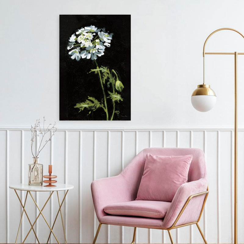 Art contemporain Art floral contemporain, H 24 po x l 16 po