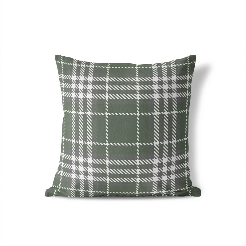 Coussin Christopher, Chimichurri / vert, H 18 po x l 18 po