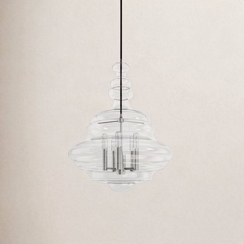 Washington 5 - Light Pendant, Polished Nickel