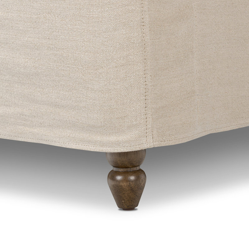 Dalia Bed, Cream, Queen