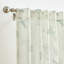Lenox Butterfly Meadow Toile Printed Window Curtain, Blue - 52"W x 84"L-1867064279-1867064264