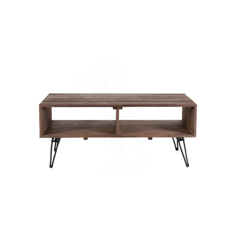 Cocktail Table With Open Storage