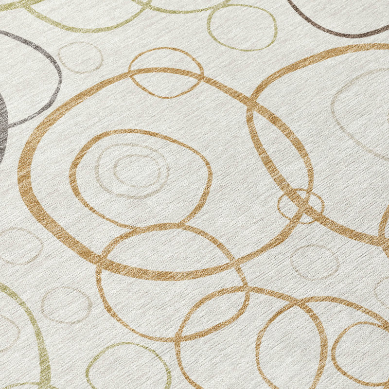 Machine Washable Indoor/Outdoor Chantille ACN2408 Geometric Rug, Rectangle 3' x 5'