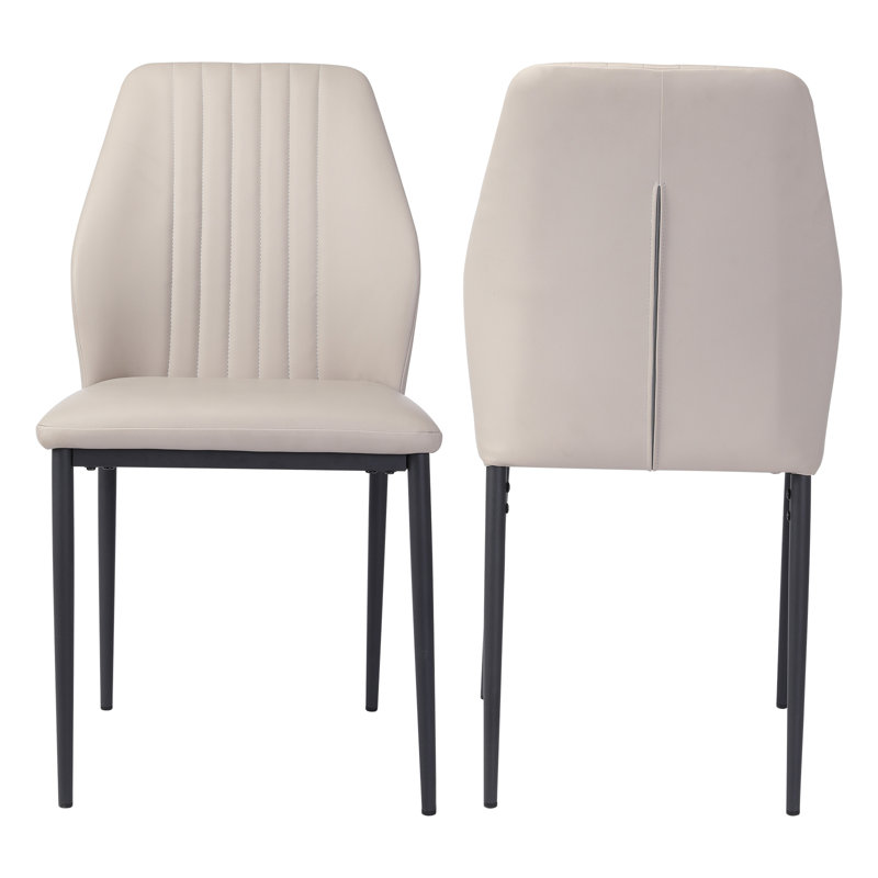 Catriona Upholstered Dining Chair（set of 2）, White