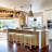 24 Inch Upholstered Extra-Wide Cushion Wooden Kitchen Island Counter Height Barstools-106060264