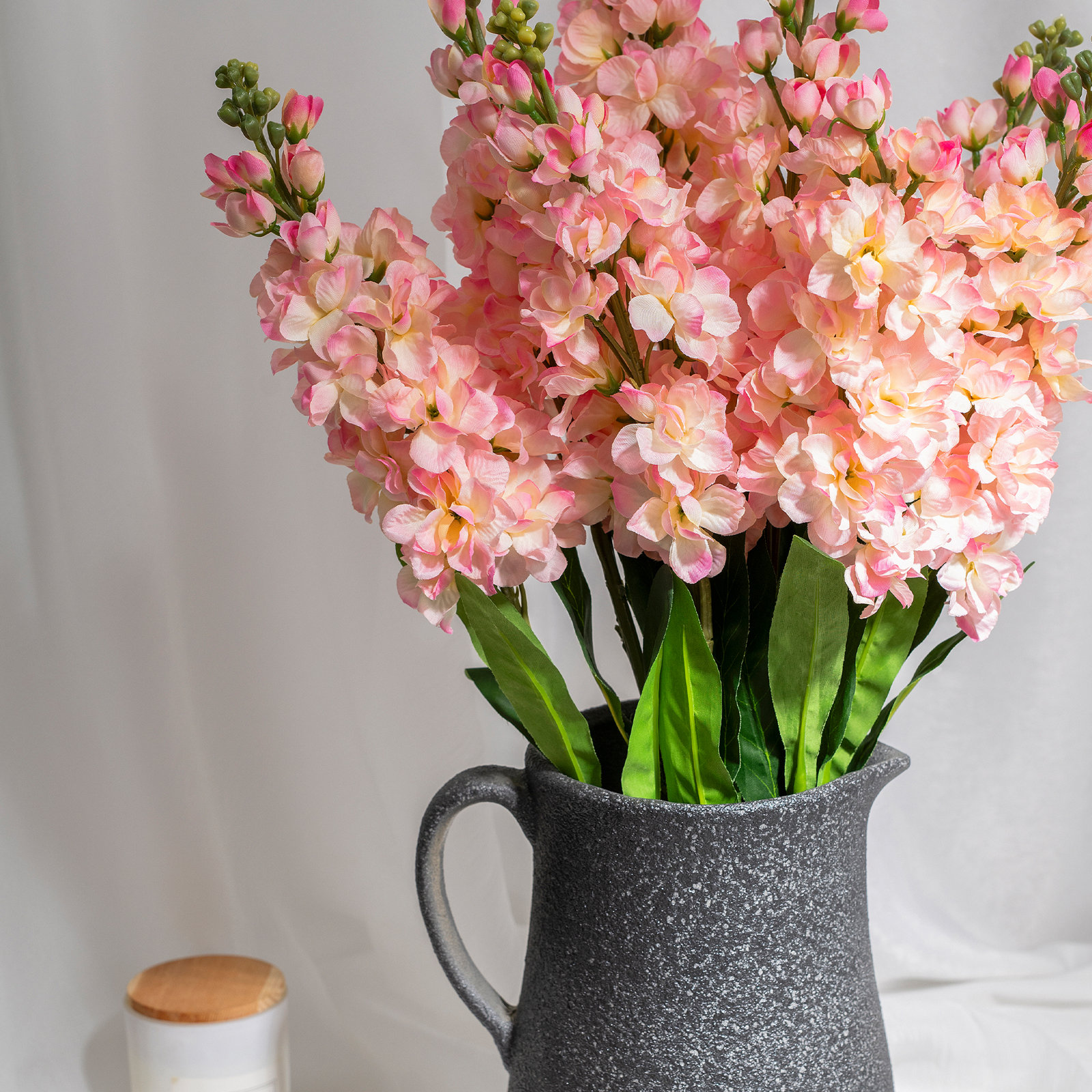 Audet Delphinium Stems, Pink