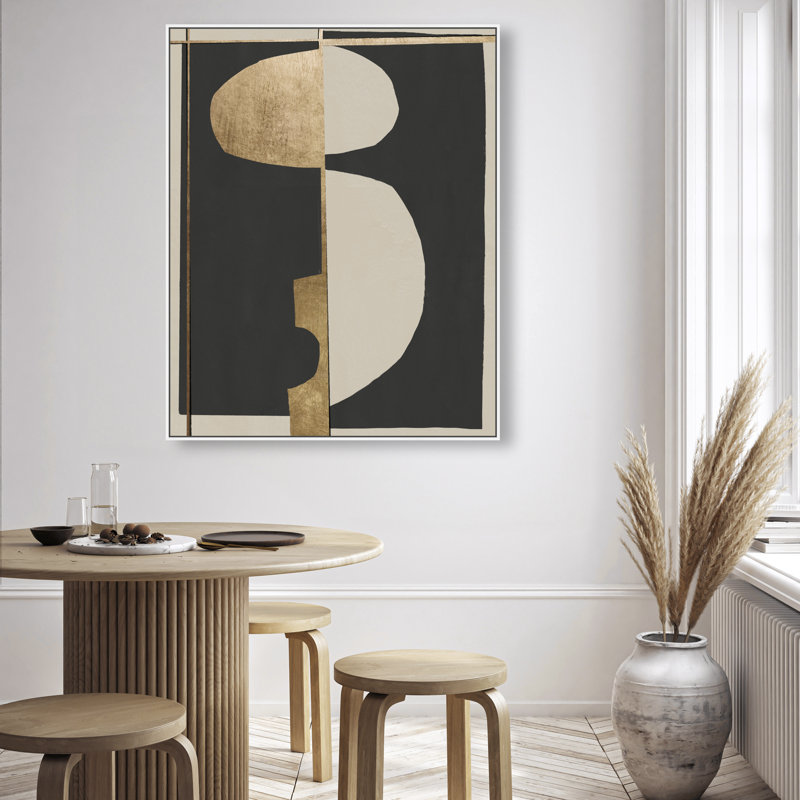 Balance II Print by Oliver Gal, 37"H x 46"W, White Floater Frame