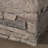 32-Inch Square MGO Fire Pit with Grey Top, 40,000 BTU, Durable Lightweight Concrete, No Assembly Required