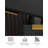 Fluted Corner Cabinet With 2 Doors And 2-Tier Shelves-820577679