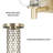 Umay Dimmable Vanity Light-88147330