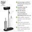 WENKO Free-Standing Toilet Brush and Holder-1003375914
