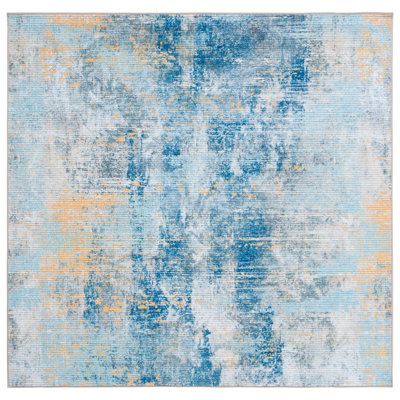 Sequoia Performance Machine Washable Abstract Rug