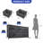 Commode de rangement avec 5 tiroirs de 2 tailles différentes-1213644868