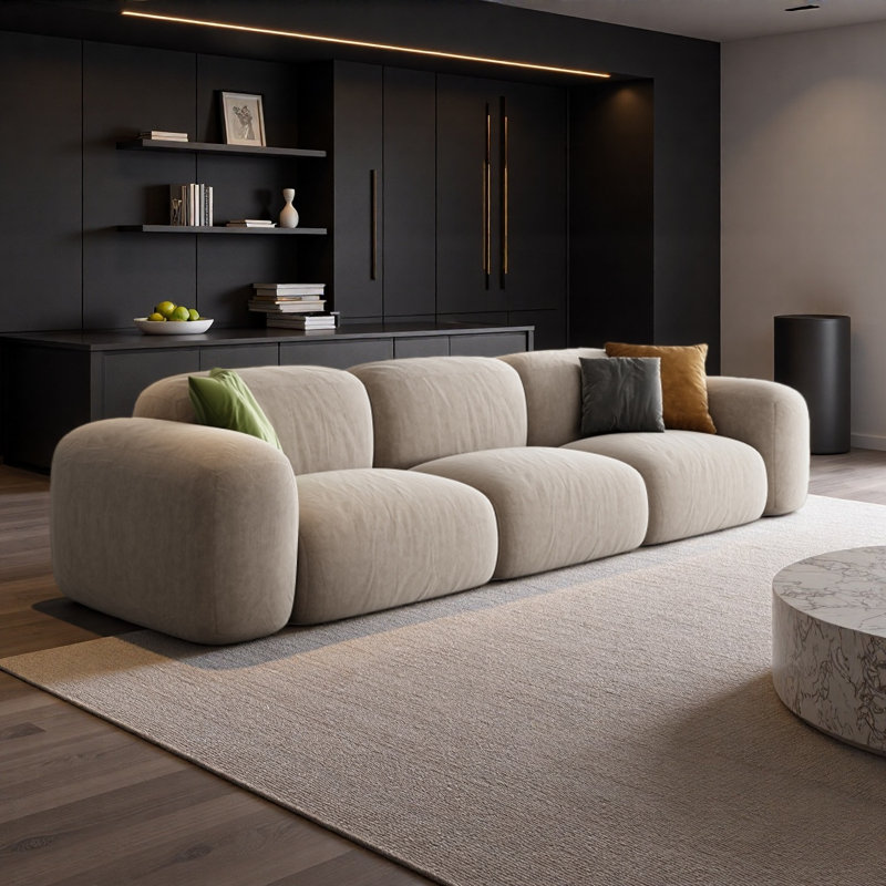 Canapé Minimalist Living, 4, H 27,56 po x l 125,98 po x P 39,37 po