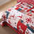 3 Pcs Holiday Bedspread Vintage Christmas Patchwork Quilt Set-118011025