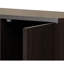 Armoire à vin pour 18 bouteilles - porte-gobelet, couvercle, tablette profilée élégante en bois composite, caractéristique tendance