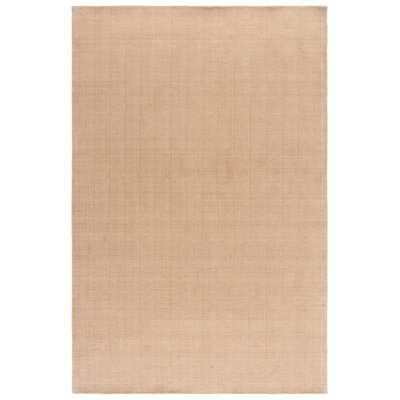 Laine tissée à la main Mirage Tapis d'intérieur en coton rayé
