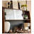 Solid Wood Against The Wall Storage Food Cabinet