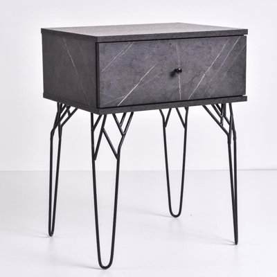muir 50.2 cm W Bedside Table