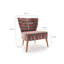 Chaise d'appoint en polyester 25,59 po Lawnmont