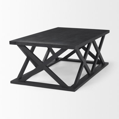Meggett Solid Wood Single Coffee Table