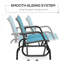Outdoor Glider Bench, Patio Bench-292963508