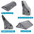 Memory Foam Wedge Pillow Set,Adjustable Back Support Pillow-248281632