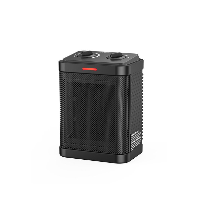 PTC Ceramic Space Heater: 2S Instant Heating, Multiple Modes, Safety Protection, Compact Portable, Quiet For Home/Office