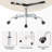 Yepez Ergonomic Swivel Mesh Task Office Chair With S-Shaped Backrest, Headrest And Footrest-1224593730