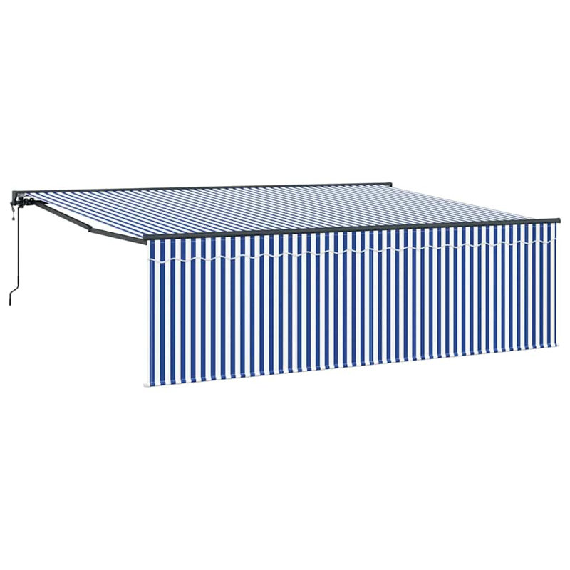 VidaXL 450cm W x 300cm D Fabric Cover Retractable Door / Window Awning