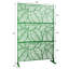 Paravent en métal l 76 po, H 48 po, pour jardin, terrasse - Extérieur polyvalent, l 76 po H48