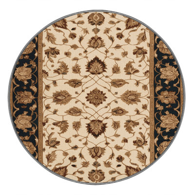 Machine Washable Persian Brown Area Rug