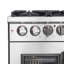 Cuisinière à convection autoportante double combustible 36 po 5,36 pieds cubes Forno Massimo
