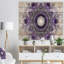 « mauve à motif fractal avec cercles », impression-35109184-35109187